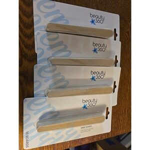 4 x Beauty 360 Lot of 10 DUAL SIDED EMERY BOARDS For Shaping & Smoothing Nails